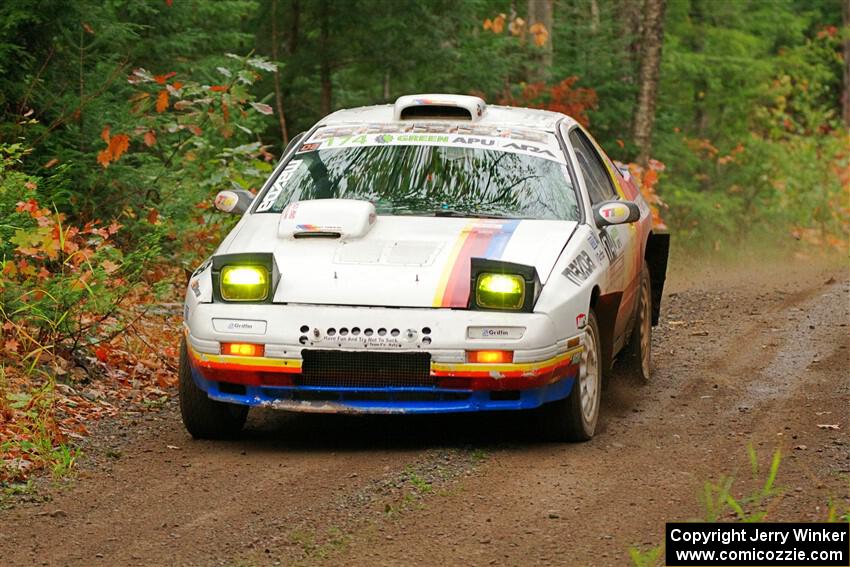 Kevin Schmidt / Kyle Roberts Mazda RX-7 on SS9, Al's Playground I.