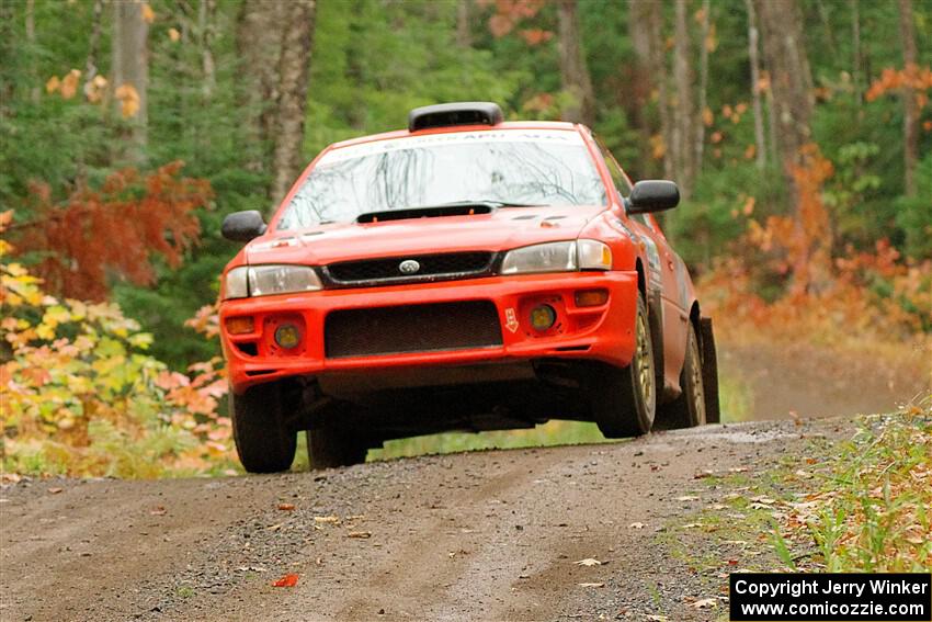 Travis Mattonen / Anikka Nykanen Subaru Impreza on SS9, Al's Playground I.