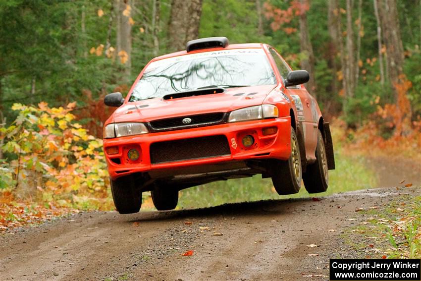 Travis Mattonen / Anikka Nykanen Subaru Impreza on SS9, Al's Playground I.