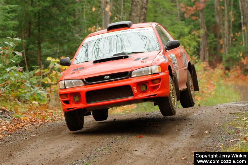 Travis Mattonen / Anikka Nykanen Subaru Impreza on SS9, Al's Playground I.