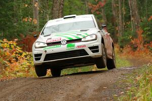 Steve Bis / Kelly Keefe VW Golf R on SS9, Al's Playground I.