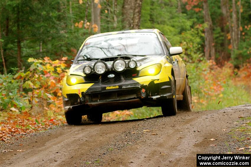 Colin Schulz / Jake Carlson Subaru WRX STi on SS9, Al's Playground I.