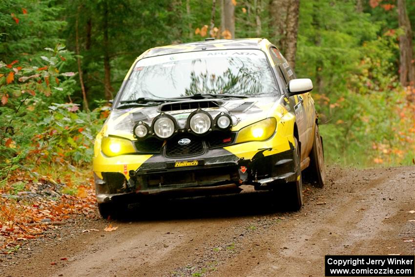 Colin Schulz / Jake Carlson Subaru WRX STi on SS9, Al's Playground I.