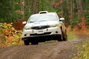 Sam Jacques / Trevor LaCombe Subaru Impreza on SS9, Al's Playground I.