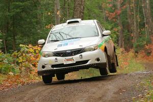 Sam Jacques / Trevor LaCombe Subaru Impreza on SS9, Al's Playground I.