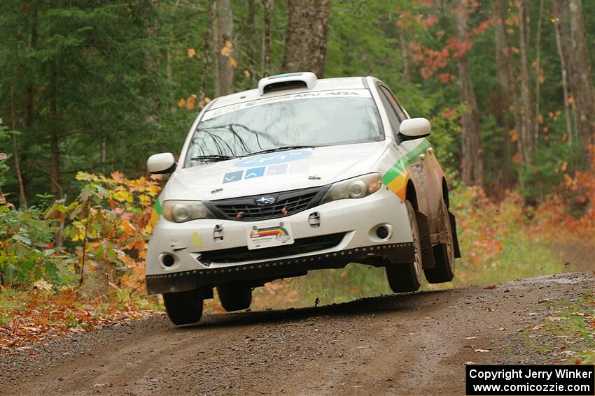 Sam Jacques / Trevor LaCombe Subaru Impreza on SS9, Al's Playground I.