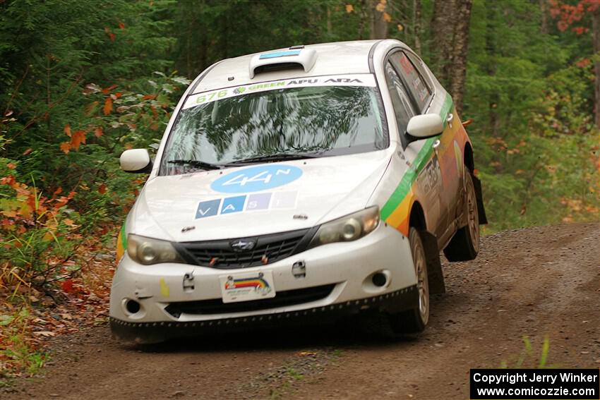 Sam Jacques / Trevor LaCombe Subaru Impreza on SS9, Al's Playground I.