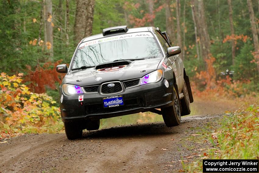 Scott Crouch / Ryan Scott Subaru WRX on SS9, Al's Playground I.