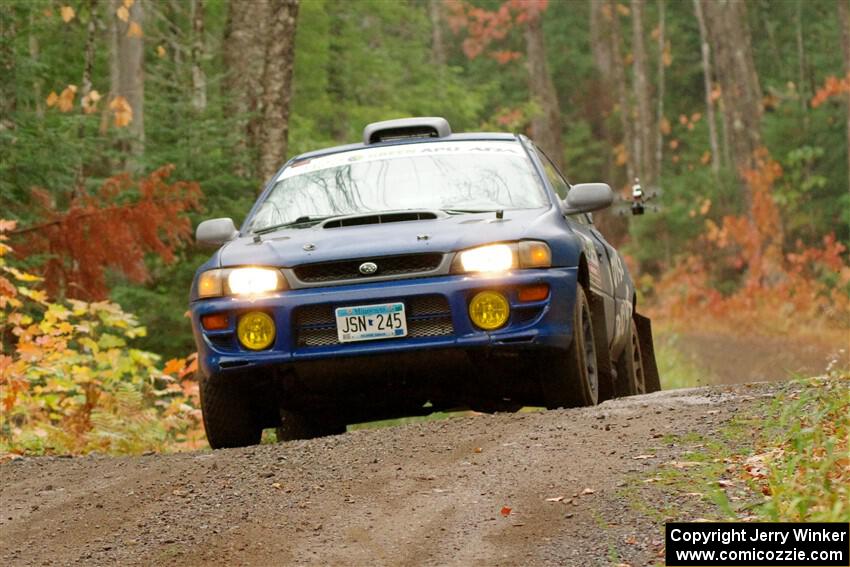 Corey Morris / Josh Nykanen Subaru Impreza on SS9, Al's Playground I.