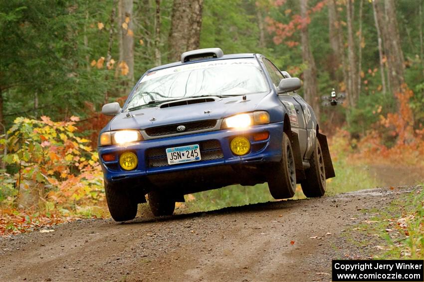 Corey Morris / Josh Nykanen Subaru Impreza on SS9, Al's Playground I.