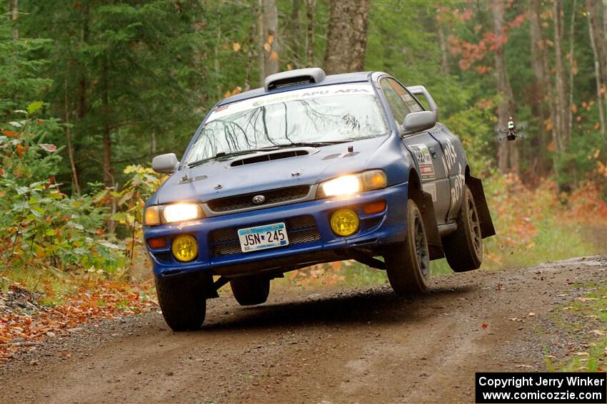 Corey Morris / Josh Nykanen Subaru Impreza on SS9, Al's Playground I.