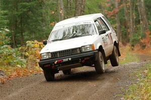 Steven Olona / Lauren Olona Toyota Tercel RWD on SS9, Al's Playground I.