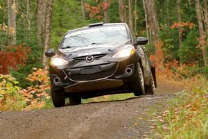 Tommy Cadwalader / Stefan Trajkov Mazda 2 on SS9, Al's Playground I.