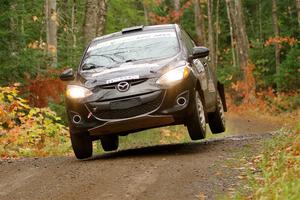 Tommy Cadwalader / Stefan Trajkov Mazda 2 on SS9, Al's Playground I.