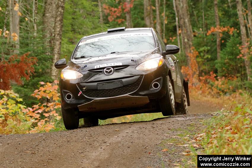 Tommy Cadwalader / Stefan Trajkov Mazda 2 on SS9, Al's Playground I.