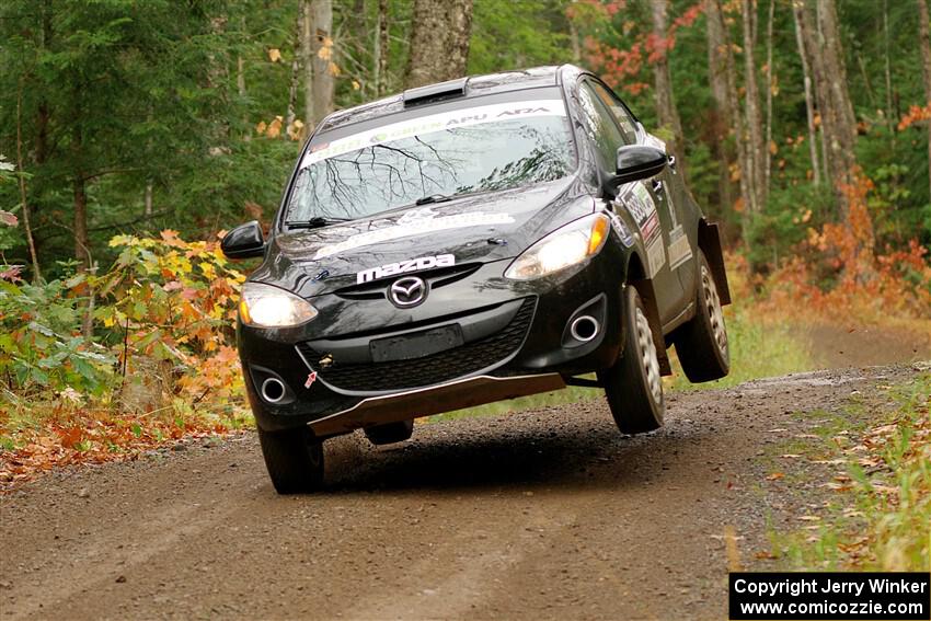 Tommy Cadwalader / Stefan Trajkov Mazda 2 on SS9, Al's Playground I.