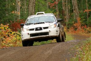 Brad Hayosh / Keegan Helwig Subaru WRX STi on SS9, Al's Playground I.