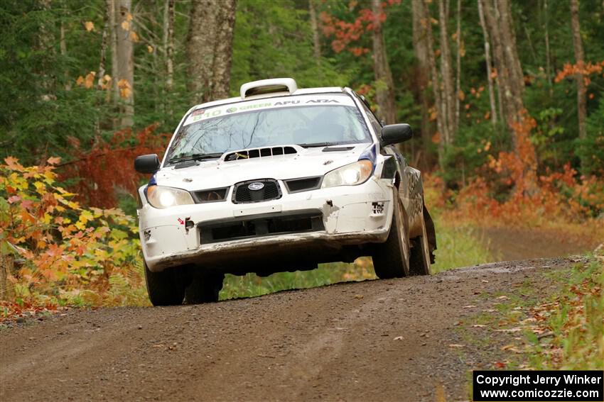 Brad Hayosh / Keegan Helwig Subaru WRX STi on SS9, Al's Playground I.