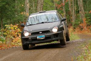 Brian Atwood / Kenny Michels Subaru Impreza on SS9, Al's Playground I.