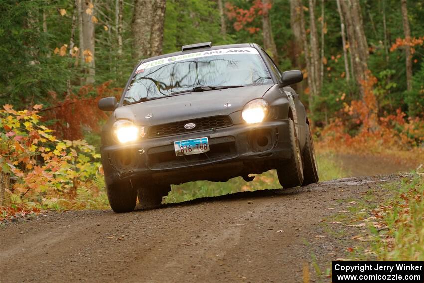 Brian Atwood / Kenny Michels Subaru Impreza on SS9, Al's Playground I.