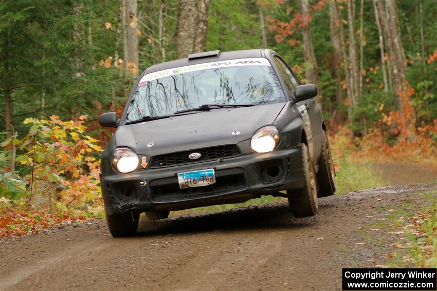 Brian Atwood / Kenny Michels Subaru Impreza on SS9, Al's Playground I.