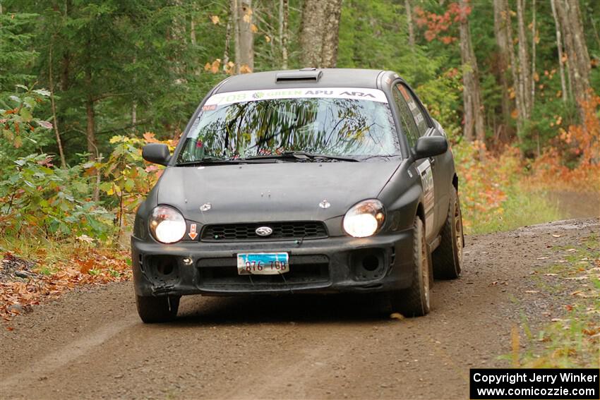 Brian Atwood / Kenny Michels Subaru Impreza on SS9, Al's Playground I.