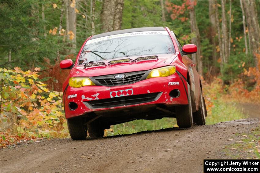 Jess Davids / Ethan Curtis Subaru Impreza on SS9, Al's Playground I.