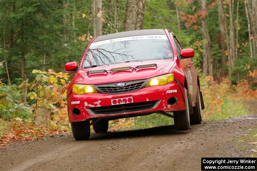 Jess Davids / Ethan Curtis Subaru Impreza on SS9, Al's Playground I.