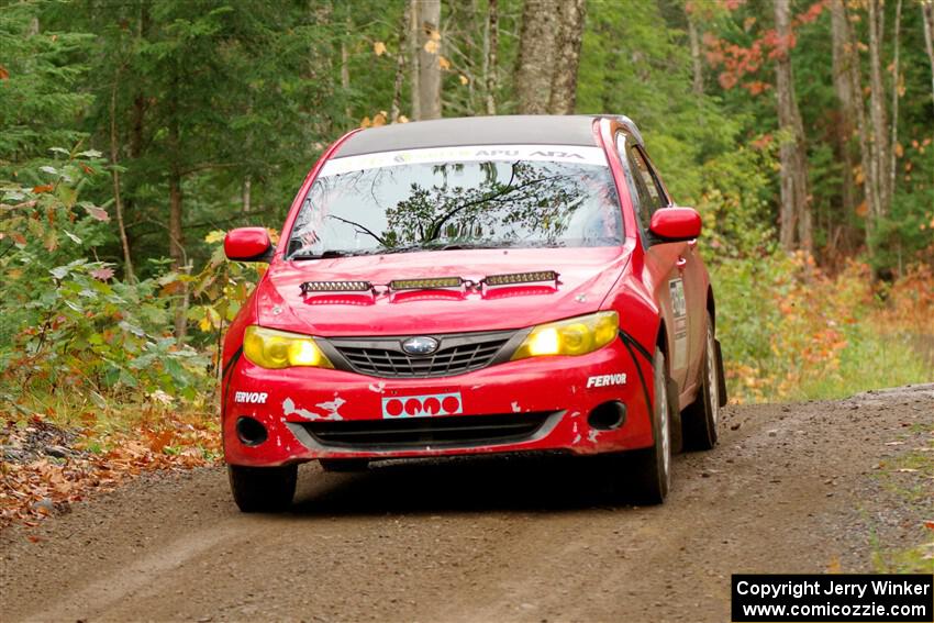 Jess Davids / Ethan Curtis Subaru Impreza on SS9, Al's Playground I.