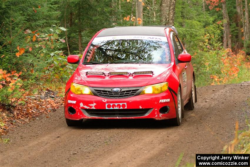 Jess Davids / Ethan Curtis Subaru Impreza on SS9, Al's Playground I.