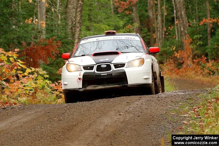 Jason Cook / Maggie Tu Subaru WRX on SS9, Al's Playground I.