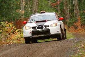 Jason Cook / Maggie Tu Subaru WRX on SS9, Al's Playground I.