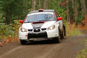 Jason Cook / Maggie Tu Subaru WRX on SS9, Al's Playground I.