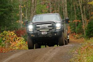 A Ford F-150 pickup sweeps SS9, Al's Playground I.