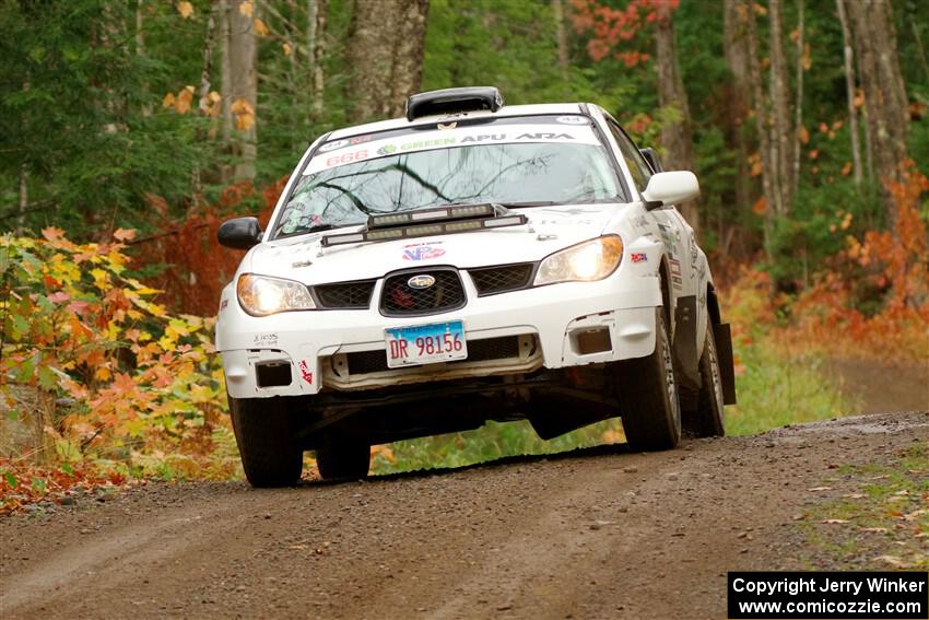 Pete Schaefer / Kevin Dobrowolski Subaru Impreza 2.5i on SS9, Al's Playground I.