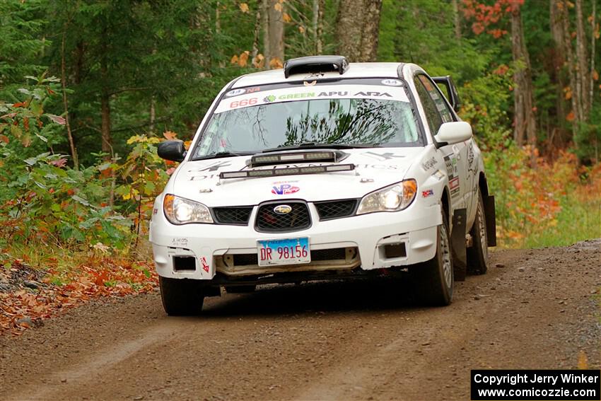 Pete Schaefer / Kevin Dobrowolski Subaru Impreza 2.5i on SS9, Al's Playground I.