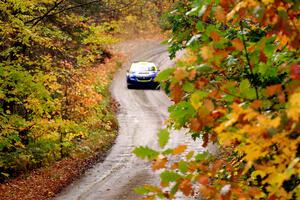 Brandon Semenuk / Keaton Williams Subaru WRX ARA24 on SS13, Trouble.