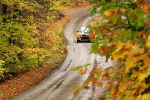 Grzegorz Bugaj / Ela Dziubanski Subaru WRX STi on SS13, Trouble.