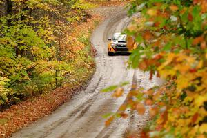 Grzegorz Bugaj / Ela Dziubanski Subaru WRX STi on SS13, Trouble.