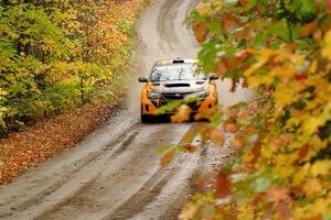 Grzegorz Bugaj / Ela Dziubanski Subaru WRX STi on SS13, Trouble.