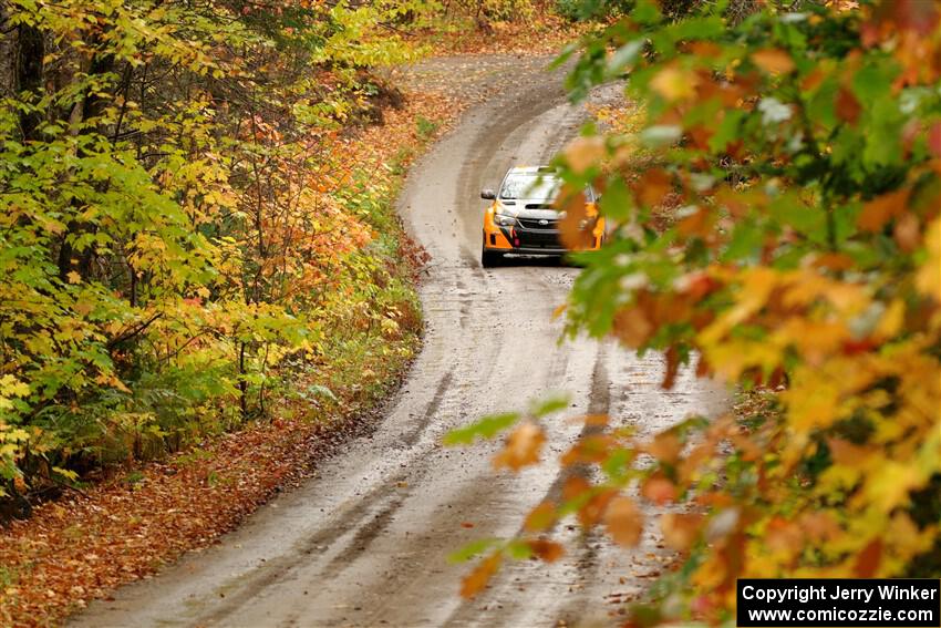 Grzegorz Bugaj / Ela Dziubanski Subaru WRX STi on SS13, Trouble.