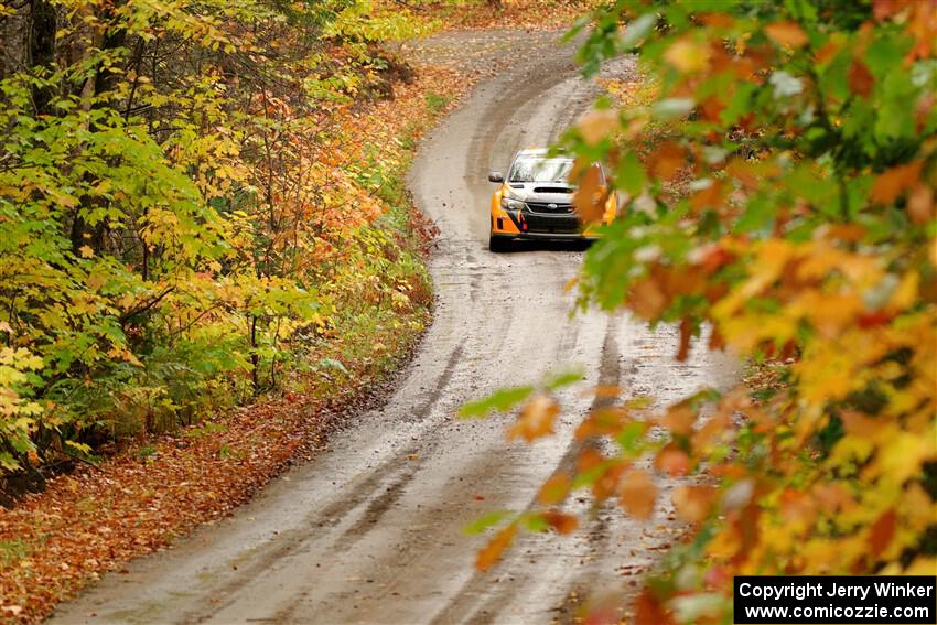 Grzegorz Bugaj / Ela Dziubanski Subaru WRX STi on SS13, Trouble.