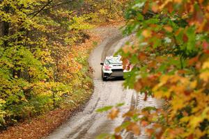 Matt Dickinson / Chris Kremer Subaru WRX STi on SS13, Trouble.