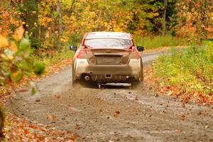 Matt Dickinson / Chris Kremer Subaru WRX STi on SS13, Trouble.