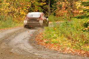 Matt Dickinson / Chris Kremer Subaru WRX STi on SS13, Trouble.