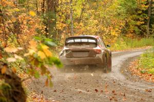 Arek Bialobrzeski / Aris Mantopoulos Subaru WRX STi on SS13, Trouble.