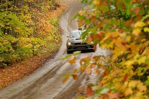 Zach Jacques / Ron Jacques Subaru WRX STi on SS13, Trouble.