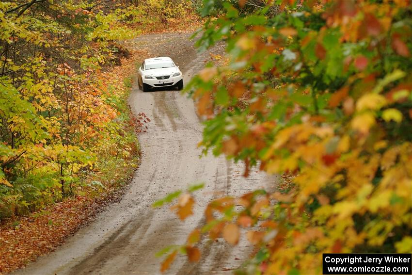 Michael Hooper / Michael Hordijk Lexus IS350 on SS13, Trouble.