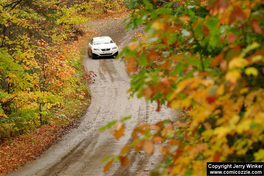 Michael Hooper / Michael Hordijk Lexus IS350 on SS13, Trouble.