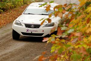 Michael Hooper / Michael Hordijk Lexus IS350 on SS13, Trouble.